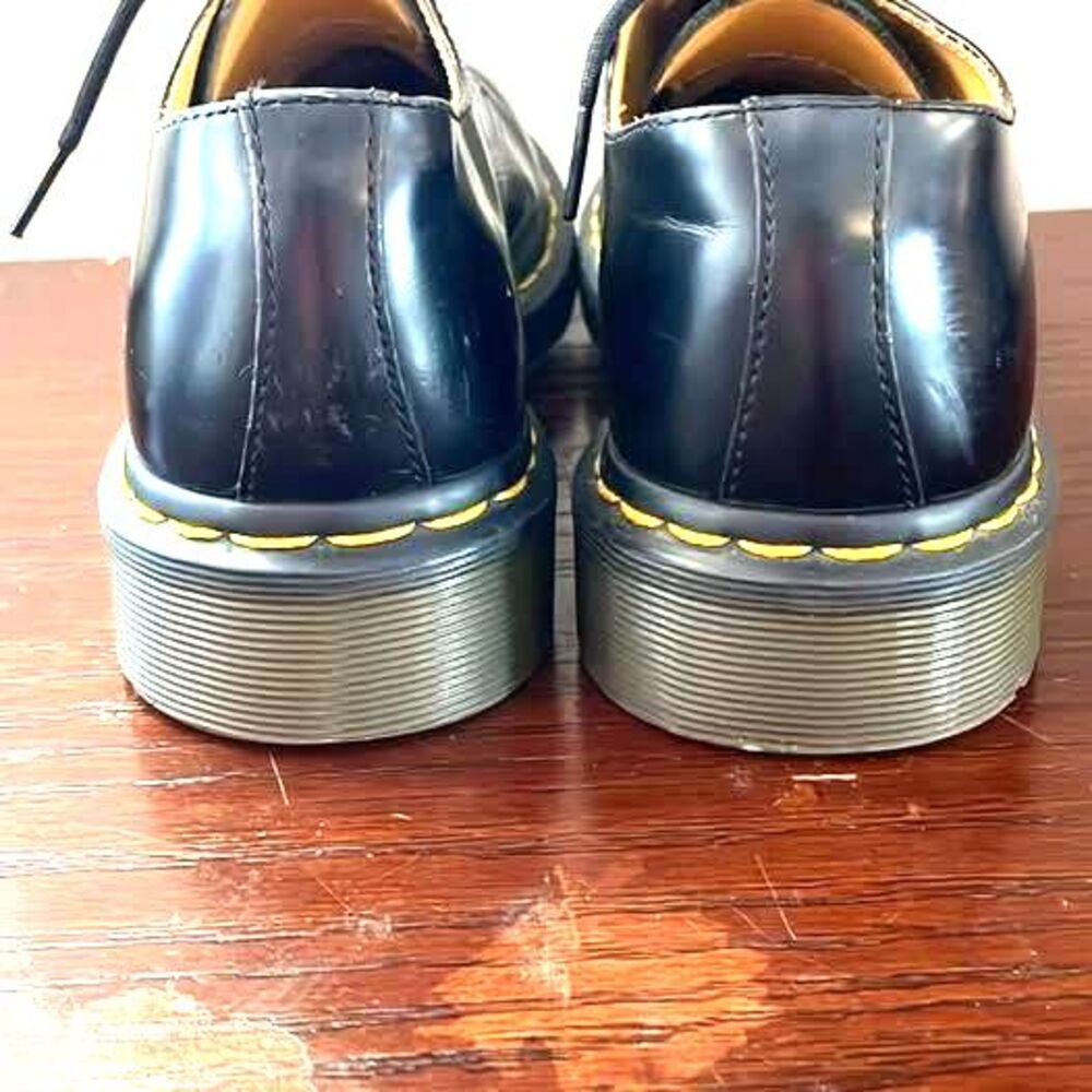 Dr. Martens Black Derby 3 Eye Leather 1461 59K Size Men’s US 7, Excellent shape! - Picture 6 of 10